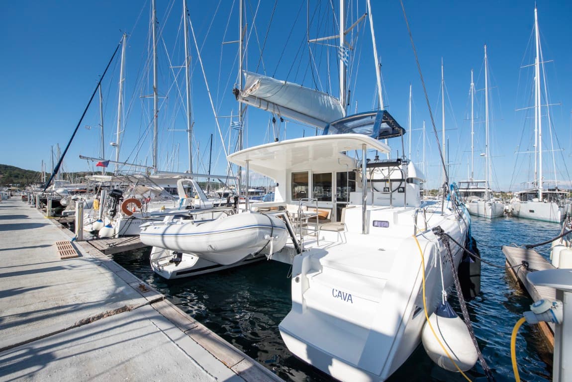 Greek Sailing Academy catamaran training boat