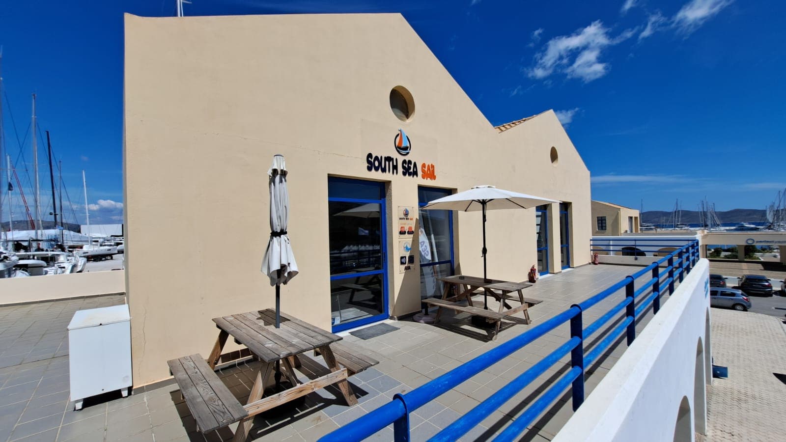 Greek Sailing Academy office at Olympic Marina